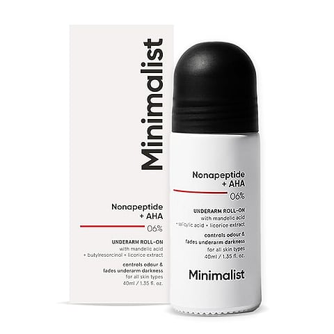Minimalist underarm roll on